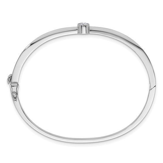 HERCO Gold Diamond Hinged Bangles