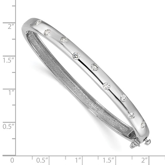 HERCO Gold Diamond Hinged Bangles