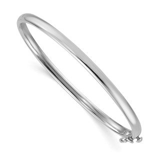 HERCO Gold Solid 9.8mm Hinged Bangles