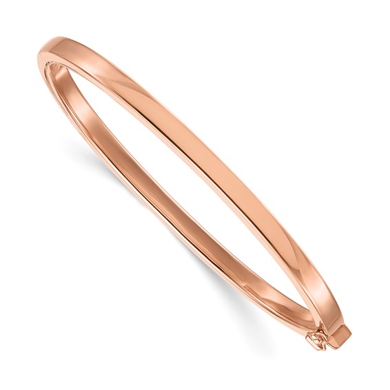 HERCO Gold Hinged Flat Bangles