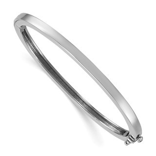 HERCO Gold Solid 3.8mm Hinged Bangles