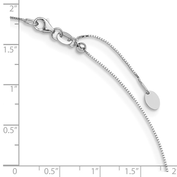 HERCO Gold 0.6mm Box Chain Adjustable Necklaces