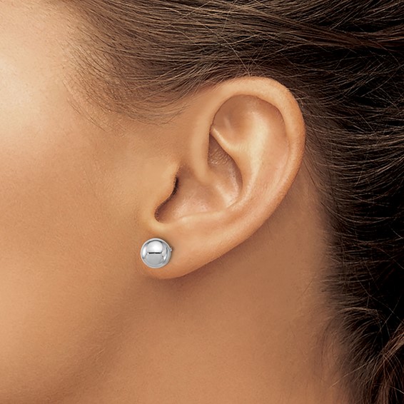 HERCO Gold Ball Post Earrings