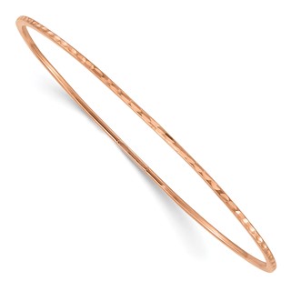 Herco 14K Gold Slip-on Diamond-cut