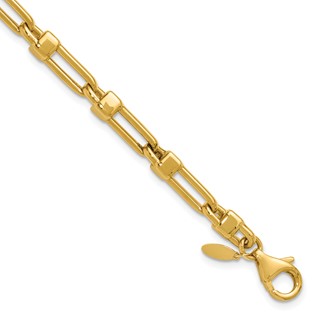 HERCO Gold 4.9mm Mixed Link Bracelets
