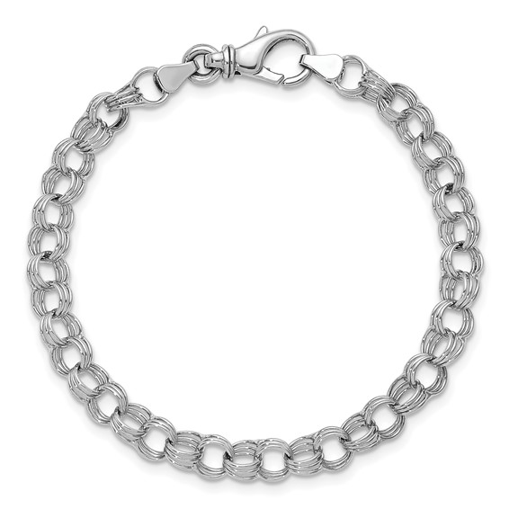 HERCO Gold 6.5mm Triple Charm Bracelets