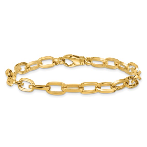 HERCO Gold Oval Link Bracelets