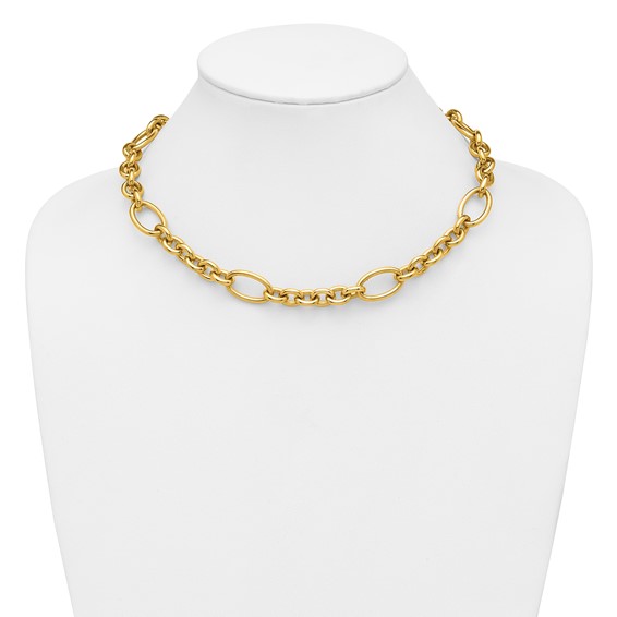 Herco 14K Gold Mixed Link