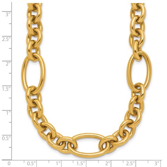 Herco 14K Gold Mixed Link