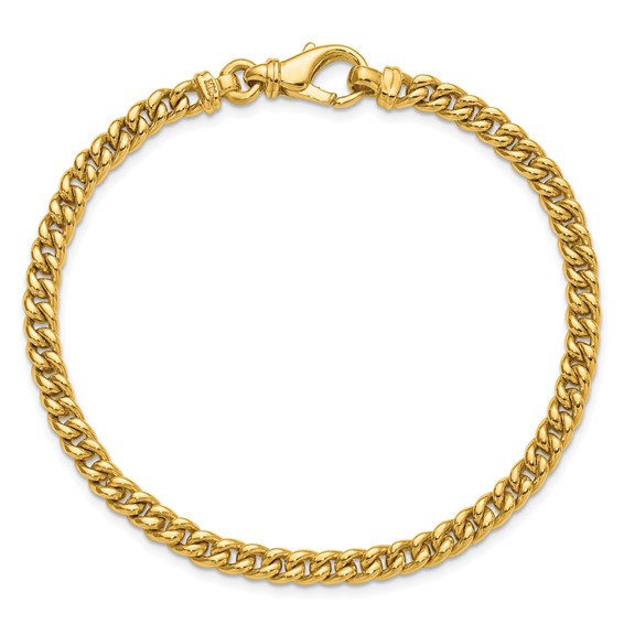 Herco 14K Gold Round Curb 4.5mm