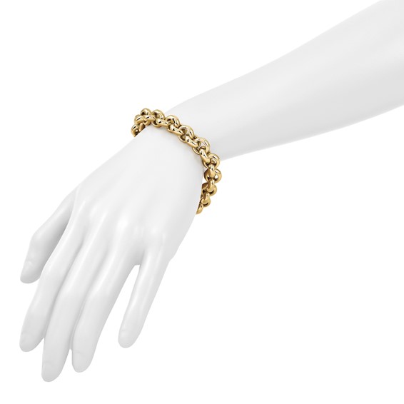 HERCO Gold Rolo Link Bracelets