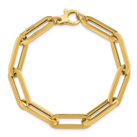 HERCO Gold Large Paperclip Link Bracelets
