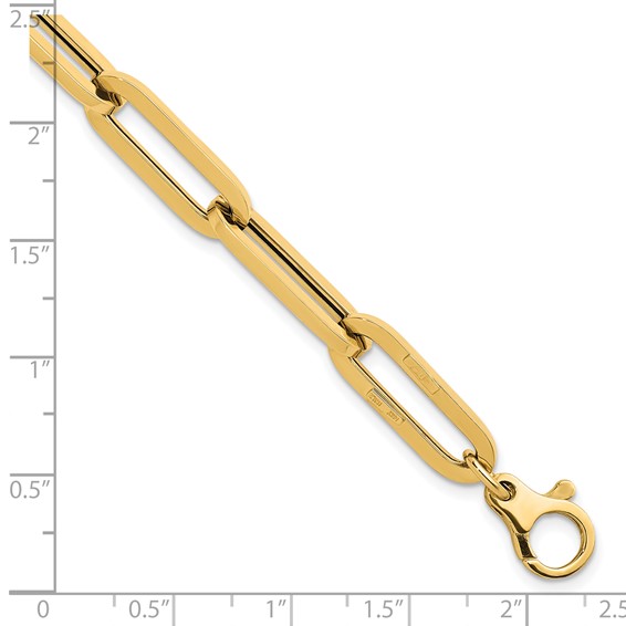 HERCO Gold Large Paperclip Link Bracelets