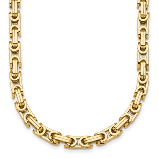 HERCO Gold Byzantine Link Necklaces