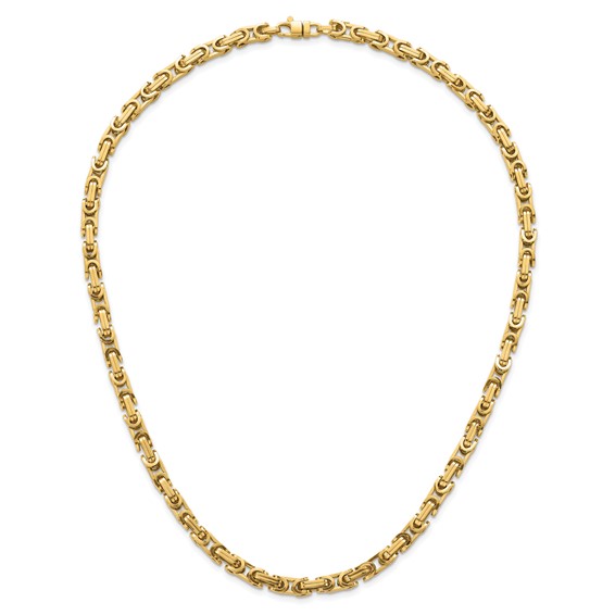 HERCO Gold Byzantine Link Necklaces