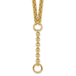HERCO Gold Lariat Rolo Links