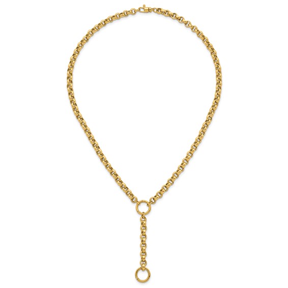 HERCO Gold Lariat Rolo Links