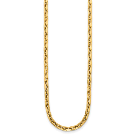 HERCO Gold Chunky Facet Links