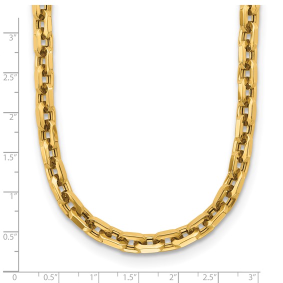 HERCO Gold Chunky Facet Links