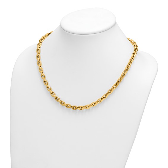 HERCO Gold Chunky Facet Links