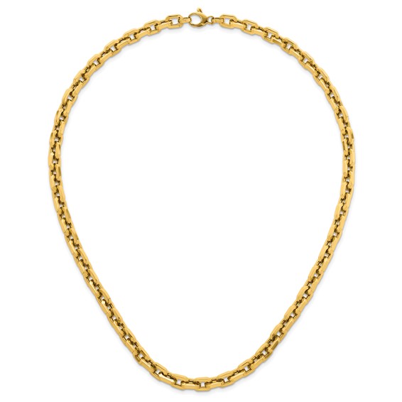 HERCO Gold Chunky Facet Links