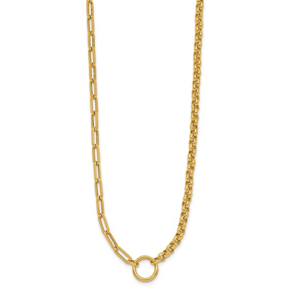 HERCO Gold Mixed Paperclip / Rolo Links