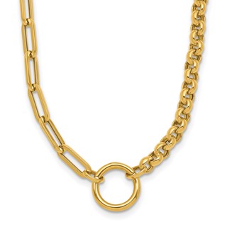 HERCO Gold Mixed Paperclip / Rolo Links