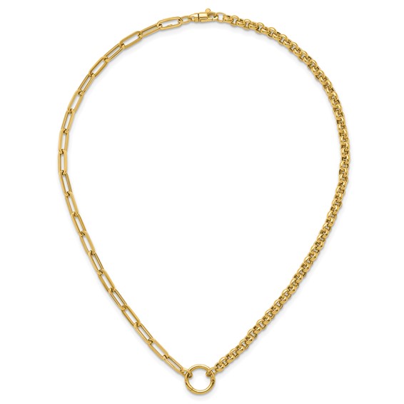 HERCO Gold Mixed Paperclip / Rolo Links