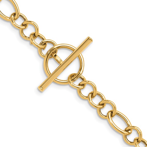 HERCO Gold Mixed Paperclip Necklaces with T Bar