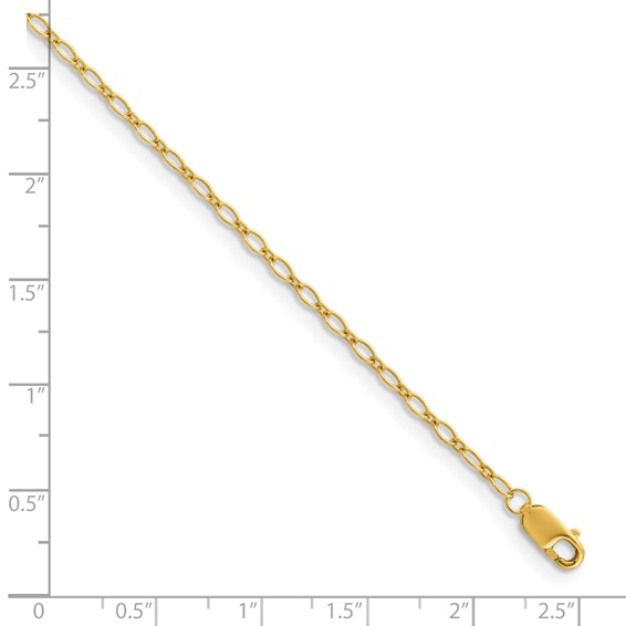 Herco Gold Fancy Oval Link Chain
