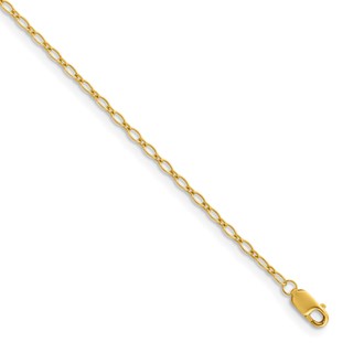 Herco Gold Fancy Oval Link Chain