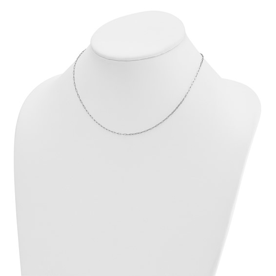 Herco Gold Solid Flat Oval Link Chain