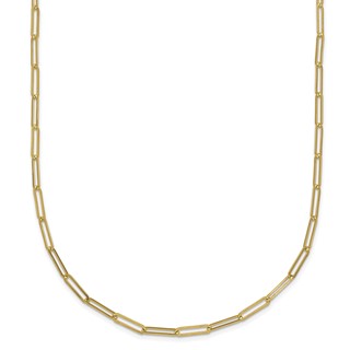 Herco 14K 1.7mm Solid Paperclip Link 14 Inch with 2 Inch Extension Chain