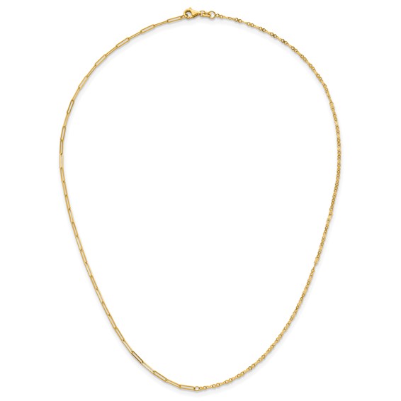 HERCO Gold Mixed Figure 8 / Paperclip Links