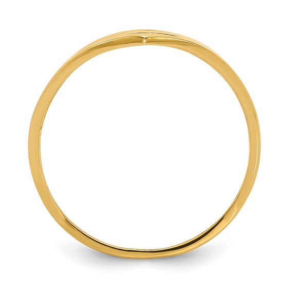 Herco 14K Polished Fancy 5 Bar Ring