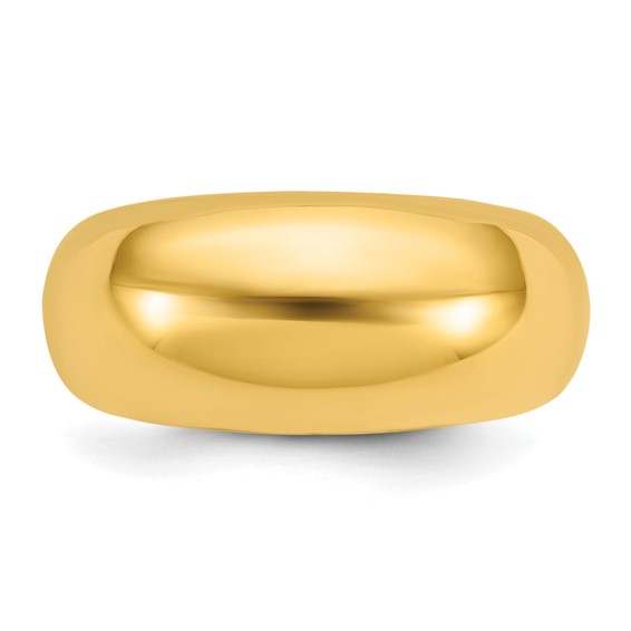 Herco 14K Polished Domed Ring