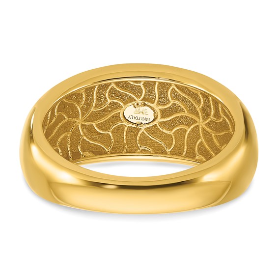 Herco 14K Polished Domed Ring