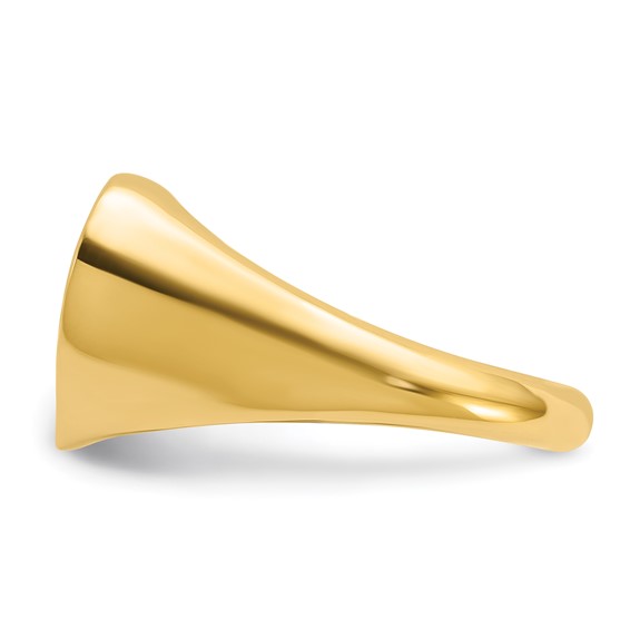 Herco 14K Polished Heart Signet Size 6 Ring