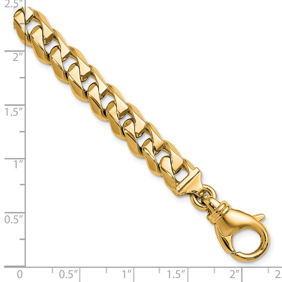 Herco Gold Solid Customizable Fancy Curb Link Chain