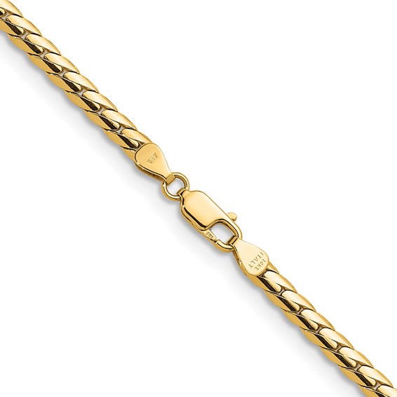 Herco Gold Solid Fancy Herringbone Chain