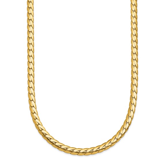 Herco Gold Solid Fancy Herringbone Chain