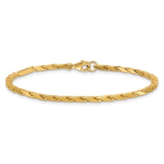 Herco 14K Polished Solid Fancy Link Bracelets
