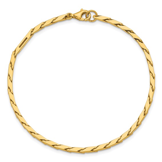 Herco 14K Polished Solid Fancy Link Bracelets