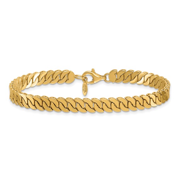 Herco 14K Polished Rounded S Link Bracelet