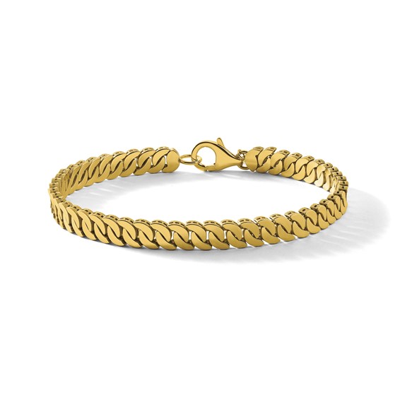 Herco 14K Polished Rounded S Link Bracelet