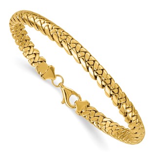 Herco 14K Polished Fancy Link Bracelet