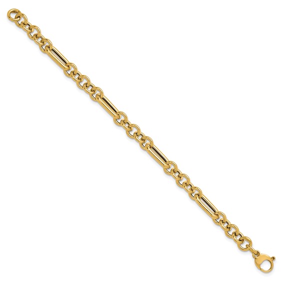 Herco 14K Polished Fancy Link Bracelet