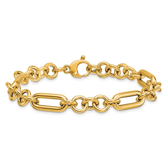 Herco 14K Polished Fancy Link Bracelet