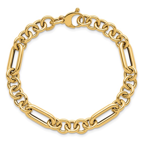 Herco 14K Polished Fancy Link Bracelet