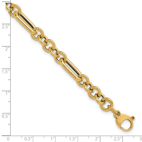 Herco 14K Polished Fancy Link Bracelet